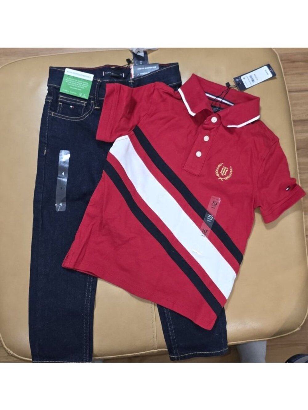 Tommy Hilfiger 2 Piece Outfit Youth Size 4